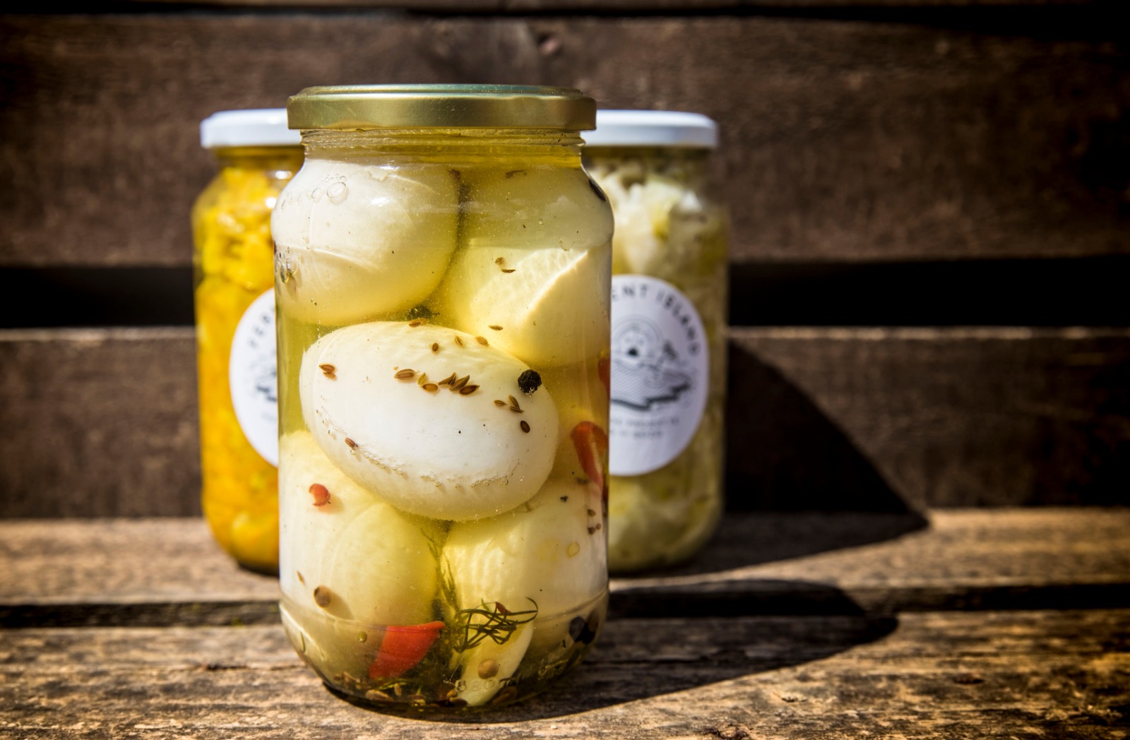 Pickled Dilly Eggs Ferment Island